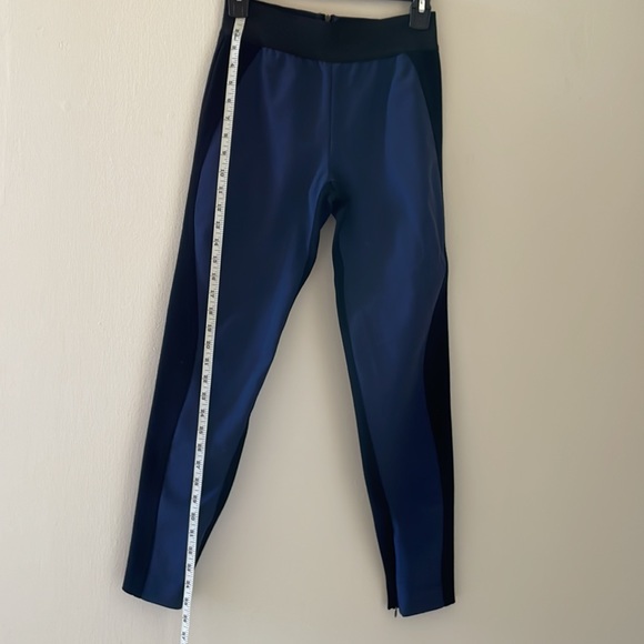 Stella McCartney two tone navy and black pants elastic band size 6 - Picture 14 of 15